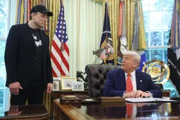 Trump bij vertrek Musk: hij zal van tijd tot tijd terugkomen