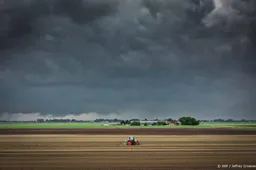 In de middag in Limburg onweersbuien