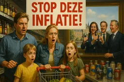 Inflatie schiet naar 4,1%: Nederland verliest concurrentiepositie door oorlog en klimaathysterie