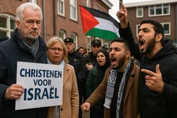Christenen voor Israël belaagd in Barneveld – politie kijkt weer weg