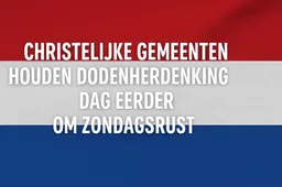 Media framen christelijke gemeenten: herdenken op zaterdag ineens ‘verdacht’