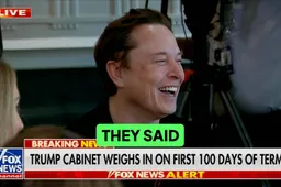 Trumps kabinet klapt voor Musk: links knock-out