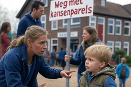 Ter Apel schande: asielzoeker toont geslachtsdeel aan kinderen!