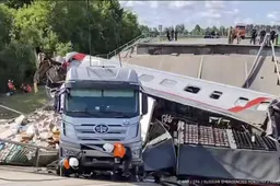 Tweede brug ingestort in Rusland, in grensregio Koersk 
