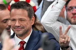 Pro-Europese Poolse presidentskandidaat geeft nederlaag toe