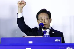 Zuid-Koreaans oppositiekopstuk wint presidentsverkiezingen