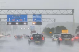 Extra drukke avondspits verwacht door regen