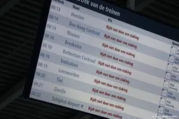 Zittingen rechtszaken gaan door ondanks treinstaking