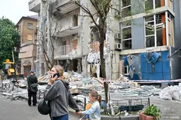 Oekraïne: Russische drones vallen woonwijken in Kyiv aan