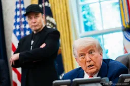 Witte Huis: geen gesprek tussen Trump en Musk gepland op vrijdag