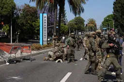 Trump zet Nationale Garde in om protesten Los Angeles te stoppen