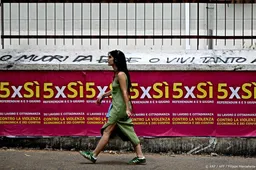Italiaanse stembureaus geopend voor referendum over burgerschap