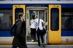 NS: donderdag kwart minder treinen in Noord-Holland en oosten
