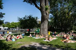Eerste officiële tropische dag, 30,1 graden gemeten in De Bilt