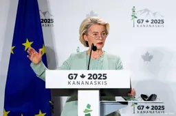 Von der Leyen tegen Netanyahu: 'Iran mag geen kernwapen krijgen'