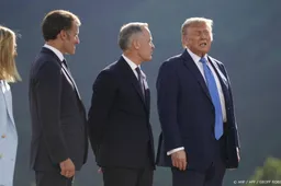 Trump: mijn vertrek van G7-top heeft niets te maken met bestand