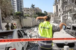 Luchtaanvallen over en weer tussen Israël en Iran