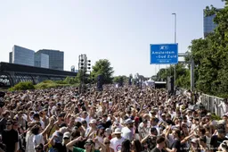 Grote drukte bij Festival op de Ring in Amsterdam