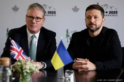Zelensky in Londen voor overleg over Oekraïense defensie