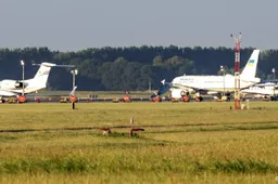Oekraïens regeringsvliegtuig geland op Schiphol