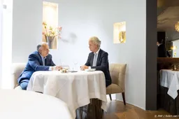 Wilders en Orbán lunchen met elkaar in Den Haag