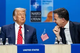 Rutte verwacht dat VS het doel van 5 procent zullen halen