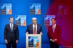 Trump blij met steun 'meeste landen' 5 procent, noemt Spanje niet