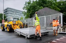 Diverse wegen in Den Haag gaan later open, afbouw in volle gang