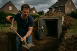 Telegraaf zaait paniek: nu moeten we zelf bunkers graven?