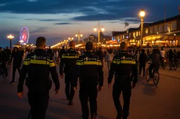 Scheveningen opnieuw in greep van relschoppers: tien aanhoudingen