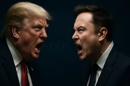 Musk en Trump volledig los op elkaar: van bondgenoten naar bittere vijanden