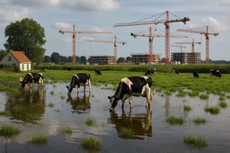 Boeren mogen verzuipen, huizen mogen verrijzen: absurde polderpolitiek