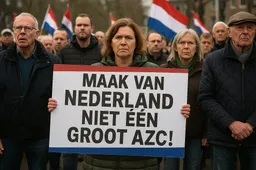 Samen tegen het COA: Estafette-protest in Dordrecht luidt landelijk verzet in tegen asielwaanzin