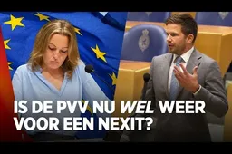 PVV draait keihard bij op Nexit: Van Meijeren fileert Wilders en co
