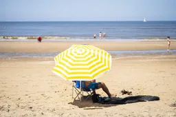 Vrouw overleden op het strand in België