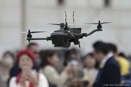 Noord-Holland test drones voor afhandeling verkeersincidenten