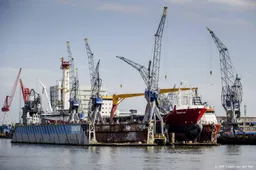 Boete voor bedrijf om fataal ongeval op ponton in Calandkanaal