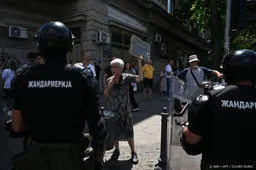 Tientallen arrestaties bij protesten in Servië