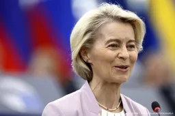 Motie van wantrouwen tegen Von der Leyen weggestemd