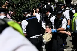 Tientallen sympathisanten Britse pro-Palestijnse groep opgepakt