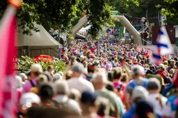 Droog en flink wat zon op laatste twee dagen Nijmeegse Vierdaagse