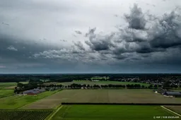 Onweersbuien zorgen plaatselijk voor overlast in noorden