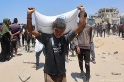 Bronnen: Israël staat droppen hulpgoederen toe boven Gaza