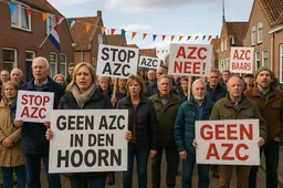 Scholekster vertrokken: weg vrij voor azc Den Hoorn ondanks felle protesten