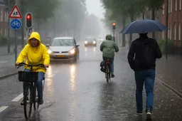 Code geel, bakken regen en kou – waar is de opwarming?