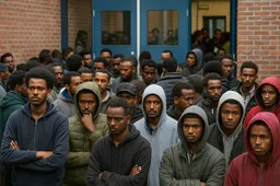 Eritreeërs overspoelen Ter Apel: nieuwe asielgolf zet druk op systeem
