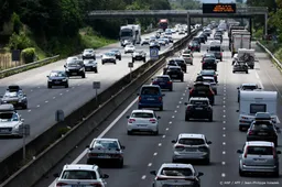 Drukte op Europese wegen neemt af