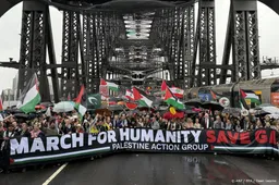 Duizenden Australiërs demonstreren voor vrede in Gaza 