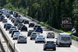 Opnieuw drukte op de Europese vakantieroutes