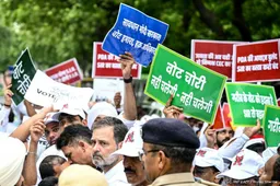 Indiase oppositieleider vastgezet bij verkiezingsprotest